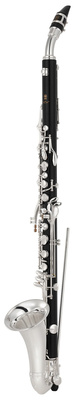 Yamaha YCL-631 II Alto Clarinet, professionelle Alt-Klarinette in Eb, Grenadillholz Korpus, versilberte Mechanik, inkl. 4C Mundstück und Koffer