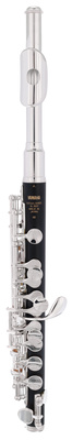 Yamaha YPC-82 Piccolofläte aus Grenadilholz mit Silberkopf und Neusilber Mechanik, inkl. Koffer und Zubehör