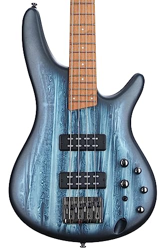 Ibanez SR300E-SVM Sky Veil Matte, 4-Saiter E-Bass mit sorgfältiger Verarbeitung und ausgewählten Materialien