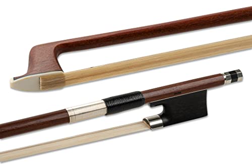 Gewa Violin Bow Baron 4/4, Geigenbogen mit Massaranduba Stange, Sartory-Kopf und Ebenholzfrosch