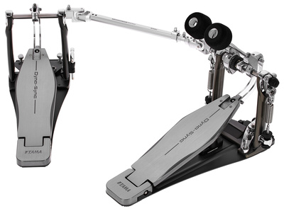 Tama HPDS1TWMR Dyna-Sync Doppelpedal mit Mirror Rod Pack, Limited Edition, Direct Drive, einstellbare Cam, inklusive Pedal Bag