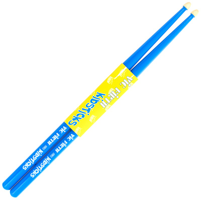 Vic Firth Kids Drum Sticks, VFKIDS, Hickory, Wood Tip, 330mm lang, 13,2mm Durchmesser