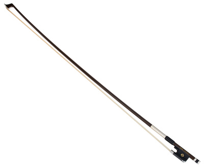 CodaBow Diamond GX Viola Bow, hochwertiger Violabogen mit Kevlar- und Graphitfaserstruktur, handgefertigter Frosch aus schwarzem Xebony®, Sterlingsilberbeine und Naturhaarbogen.