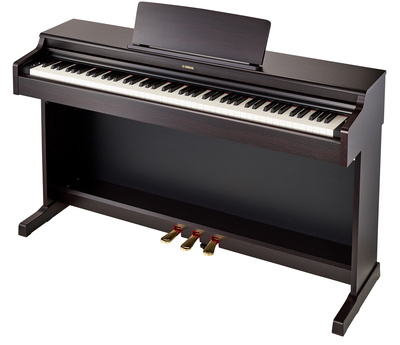 Yamaha YDP-165 R Arius, Digital Piano mit 88 gewichteten Tasten, 10 Sounds, 192-stimmiger Polyphonie, in Rosenholz