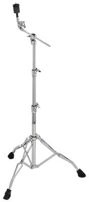 Tama HC43BWN Cymbal Boom Stand, Galgenbeckenständer mit versenkbarem Galgen, doppelstrebigen Beinen und Quick Set Cymbal Mate