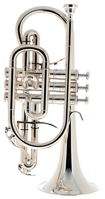 Yamaha YCR-8335 S 02 Cornet, Bb-Kornett aus der NEO-Serie mit versilbertem finish, 11,9 mm Bohrung und 125,5 mm Schallstück, inkl. Koffer und Mundstück