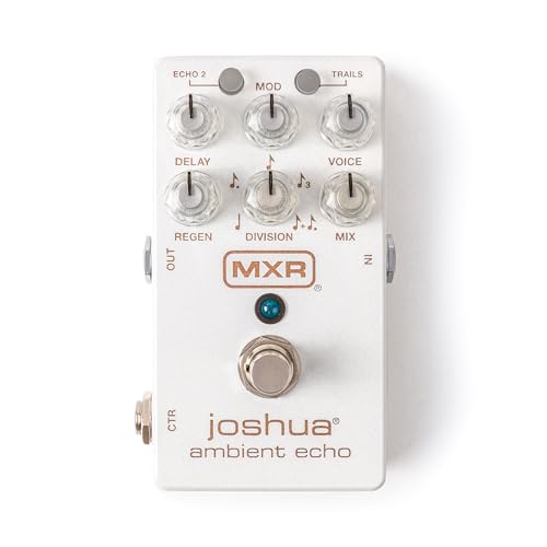 MXR Joshua Ambient Echo, Delay-Pedal mit Tap-Tempo, Stereo-Modus und Hold-Funktion, inkl. Netzteil