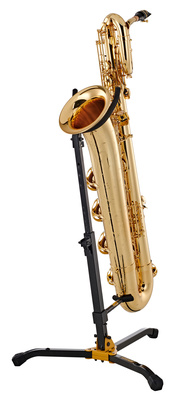 Selmer SE-B3L Baritone Saxophon, Eb-Stimmung, Goldlack, mit hoch Fis-Klappe und ergonomischer tief A Klappe, inkl. Flight Etui und S 80C+ Mundstück