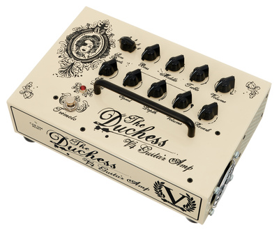 Victory Amplifiers V4 Duchess Power Amp TN-HP, 180-Watt Pedalboard Amp mit Vintage Cleans, Reverb und Tremolo, Made in UK