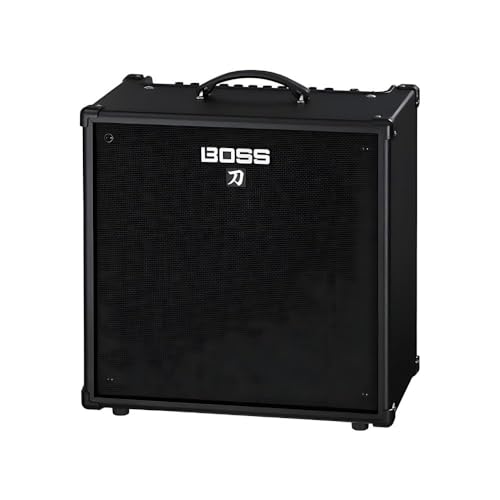 BOSS KATANA-110 BASS Verstärker, 110-Watt Combo-Bassverstärker mit 10''-Tieftöner, 3 Verstärker-Charakteren und 4 Effekt-Sektionen