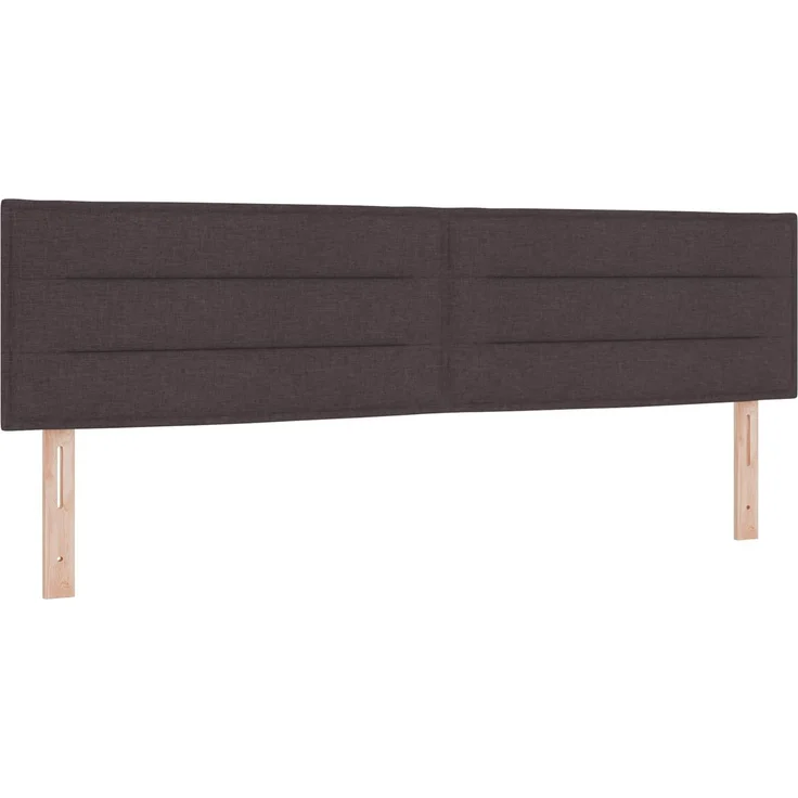 vidaXL Ottoman-Bett mit Matratze und LED Dunkelbraun 180 x 200 cm 3456846 – Bild 5
