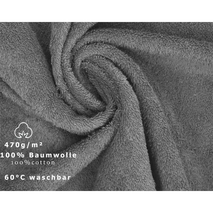 Betz Handtücher 8 Stück Premium 50x100 cm Handtuch-Set, 100% Baumwolle (Set) – Bild 3