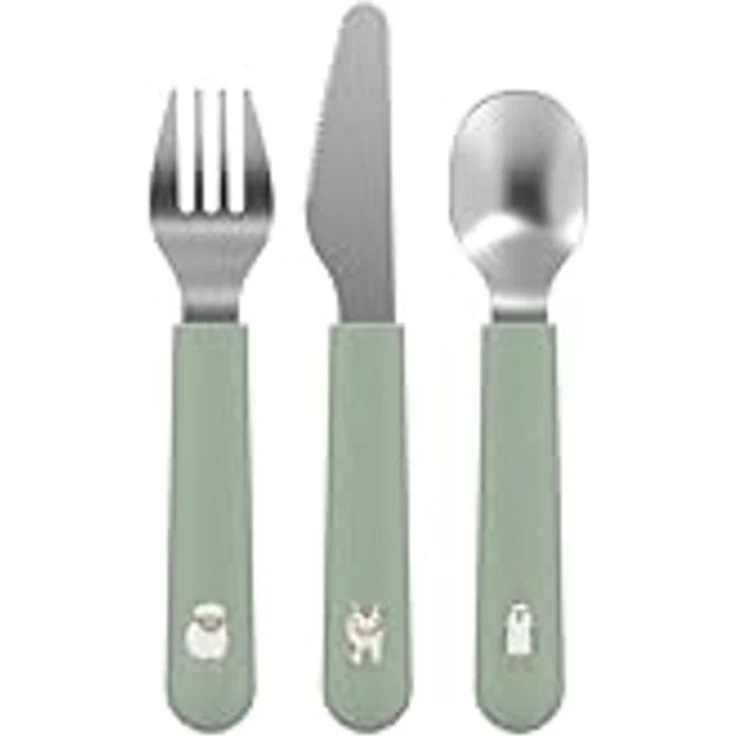 Mepal Little Farm Besteckset Grün – Bild 1