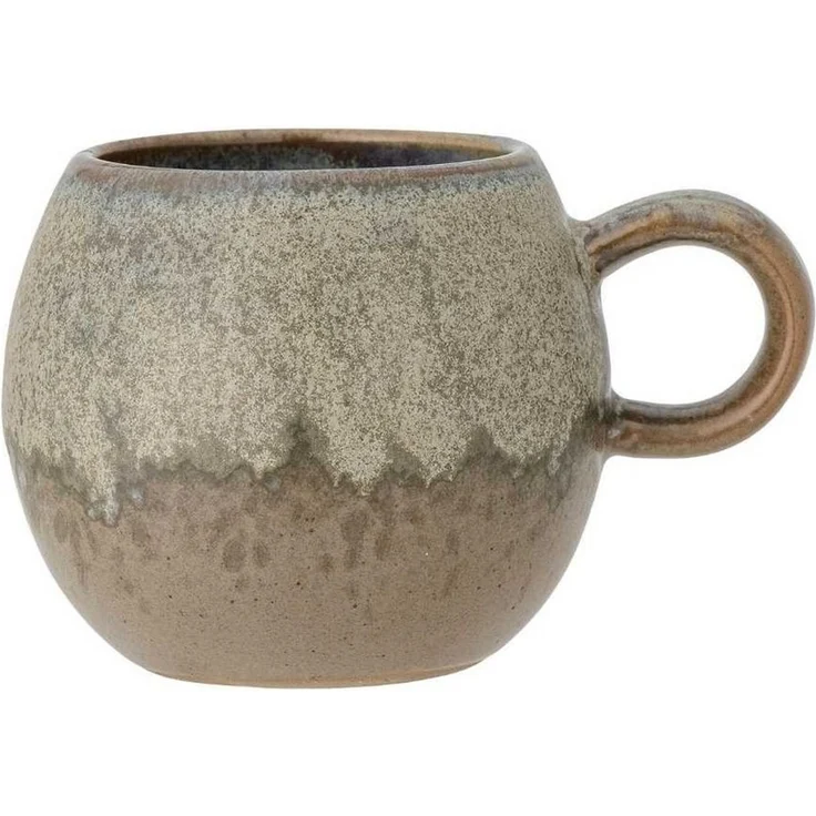 Bloomingville Becher Bloomingville Becher PAULA Braun Beige mit Henkel – Bild 1