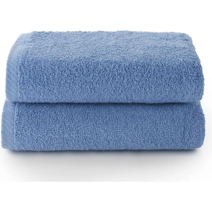 Top Towel - Plus - Große Badetücher - Badezimmerhandtücher - 2 Gesichts- oder Bidethandtücher - 30x50 cm - 100 % Baumwolle - Lavendel – Bild 1
