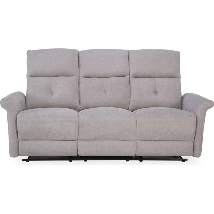HARPER Sofa Sofa 3 Sitzer HARPER HEPOLA BHT 189x92x100 cm grau Couch Einzelsofa – Bild 3