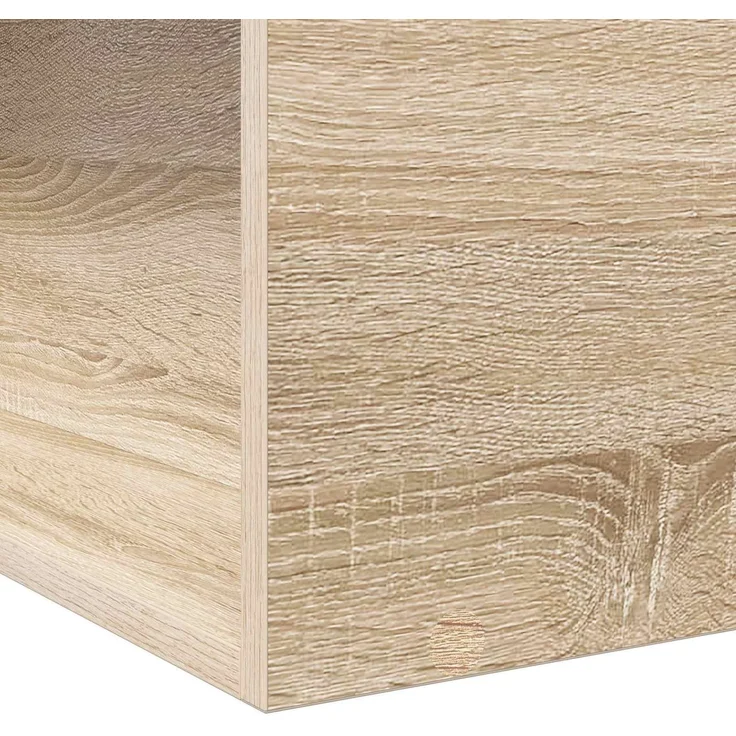 vidaXL Bettgestell mit Stauraum Sonoma-Eiche 80 x 200 cm Holzwerkstoff 3429518 – Bild 7