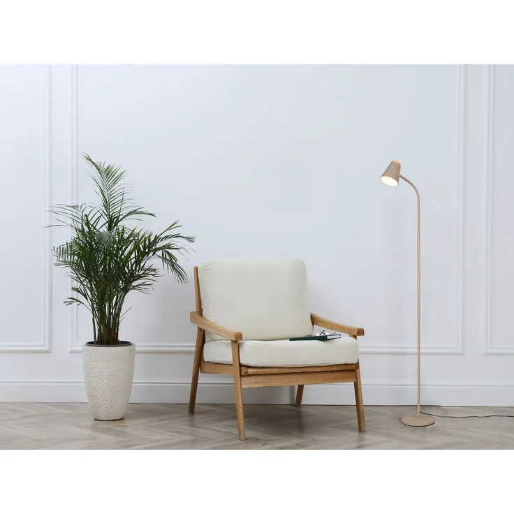 LED Stehlampe PONGO Beige flexibel biegsam, Höhe 145cm – Bild 7