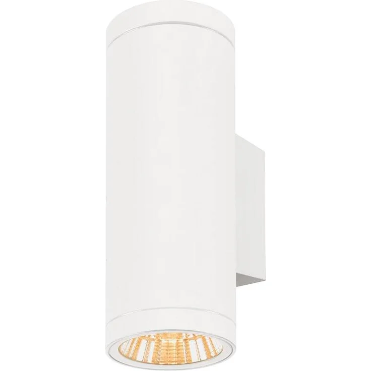 SLV HELIA PRO L, Wandaufbauleuchte, single, DALI, P1, zylindrisch, 2700 K, 10 W, 24°, weiß - Stand-, Wand- und Deckenleuchten (Outdoor)