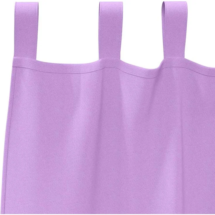 Verdunkelungs-Vorhänge | für Wohnzimmer & Schlafzimmer mit Ringen 2 pcs Lila 245 x 140 cm – Bild 5