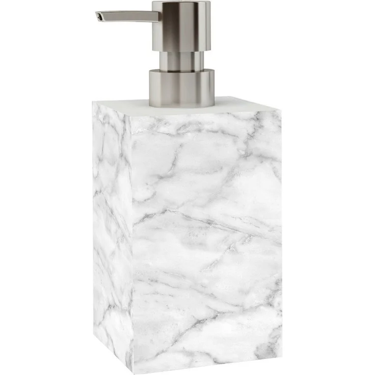 Sanilo Seifenspender Marmor, modernes & stylisches Design, stabile Pumpe, hochwertig – Bild 3