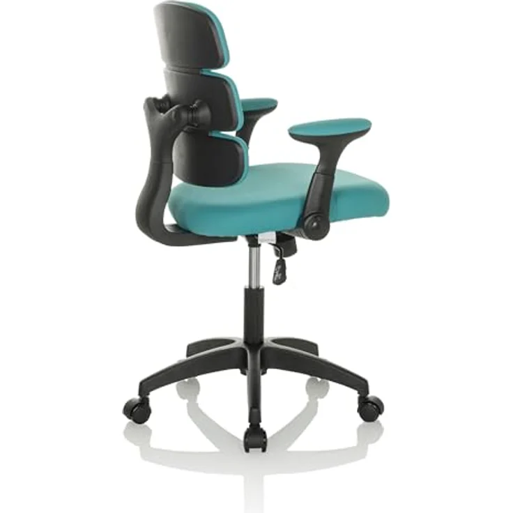 hjh OFFICE Kinderdrehstuhl Kid ERGOLINO B Drehstuhl mit ergonomischer Rückenlehne, Blau, 736433 – Bild 8