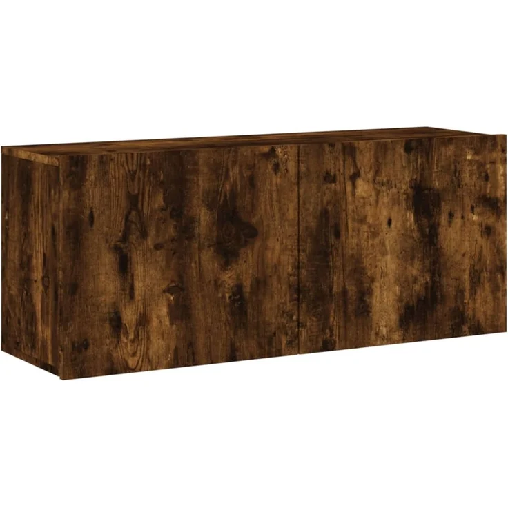 TV-Wandschrank, Fernsehschrank Räuchereiche 100 x 30 x 41 cm – Bild 2