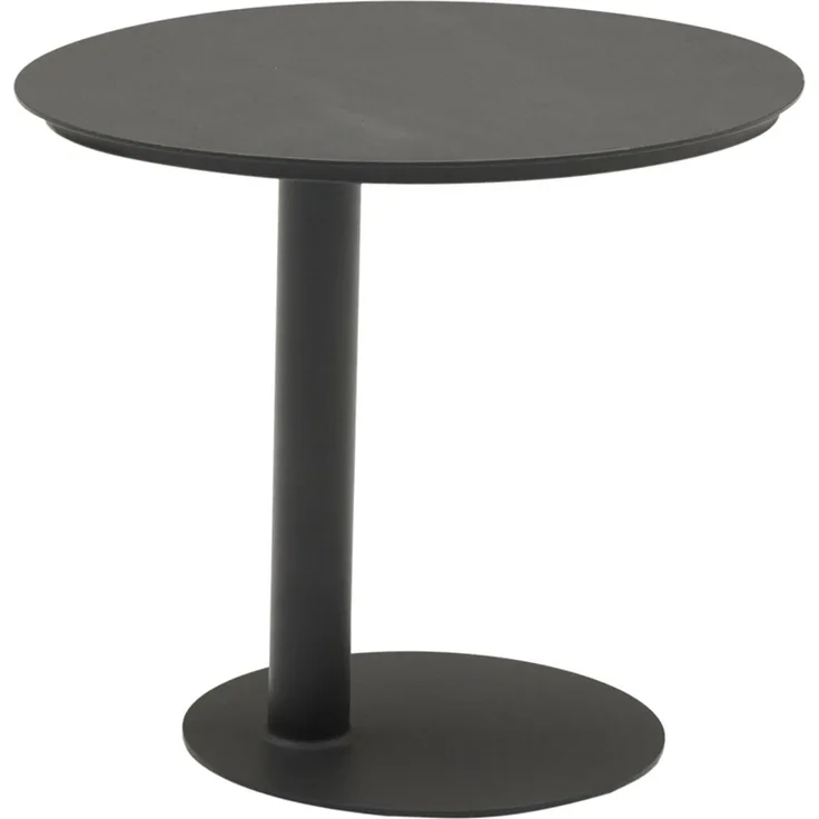 Couchtisch Madison Beistelltisch Gartentisch Loungetisch Oval 33 x 45 x 40 cm Anthrazit