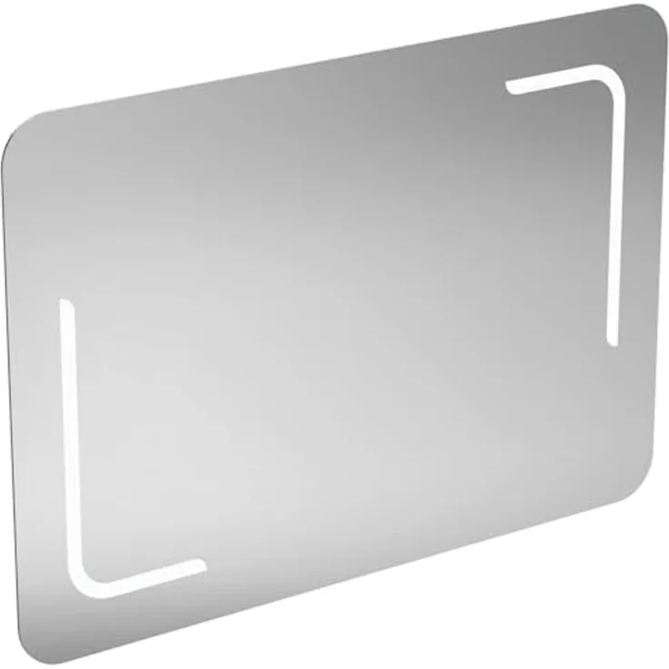Ideal Standard Mirror & Light Spiegel T3352BH, mit Beleuchtung 55W, mit Ambientelicht unterseitig, 1000 mm - T3352BH
