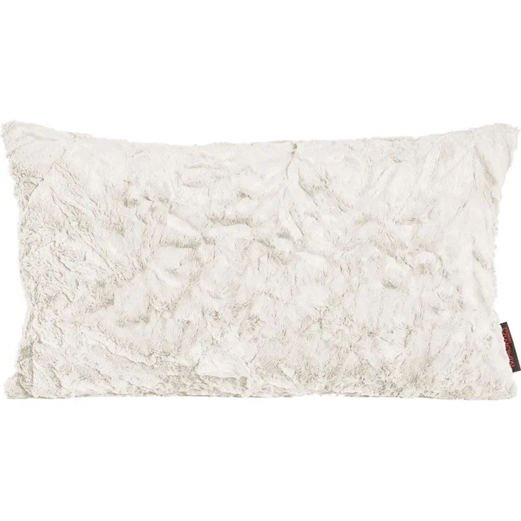 Magma Heimtex Fellkissen Kissen Kuschelkissen Dekokissen Fluffy beige 30x50cm