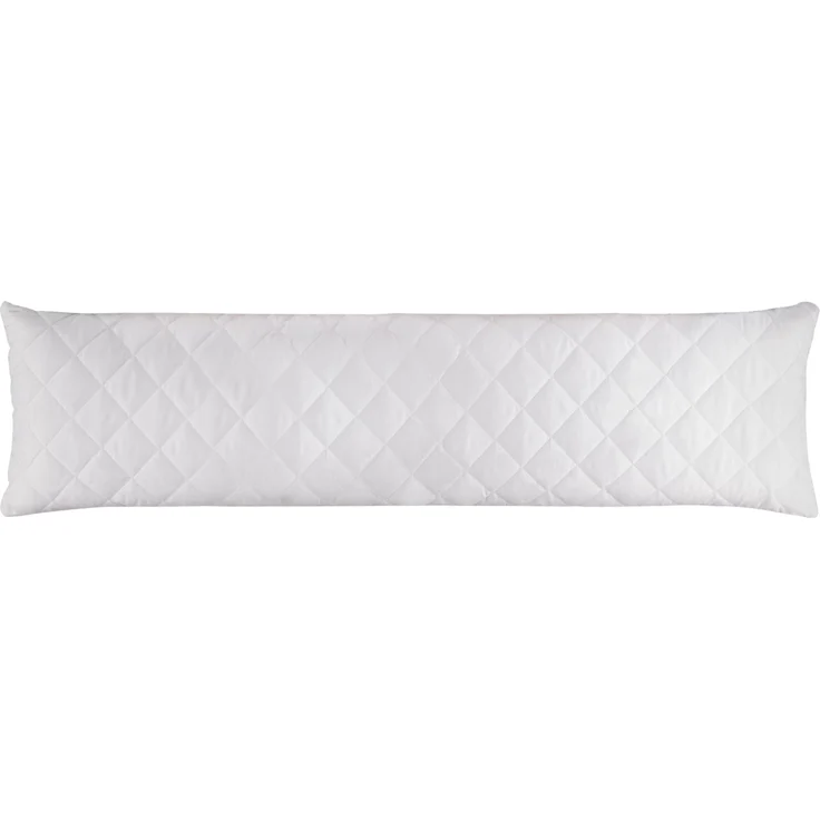 Seitenschläferkissen 40x140 cm (1100 g Füllung) - prall gefülltes Hochwertiges Stillkissen mit abnehmbaren Bezug ( Beige ) - Seitenschläfer Körperkissen – Bild 4