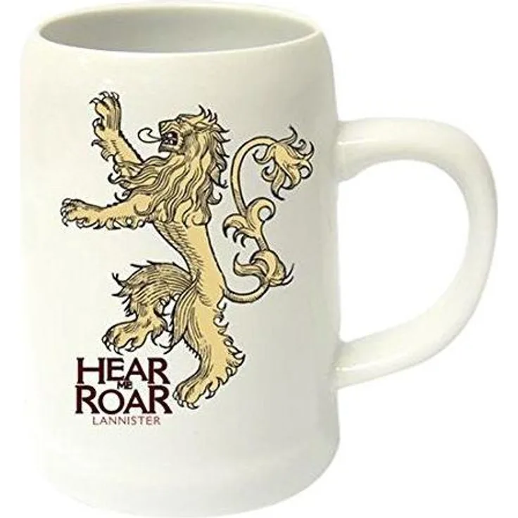 Game of Thrones - House Lannister ''Hear me Roar'' - Bierkrug