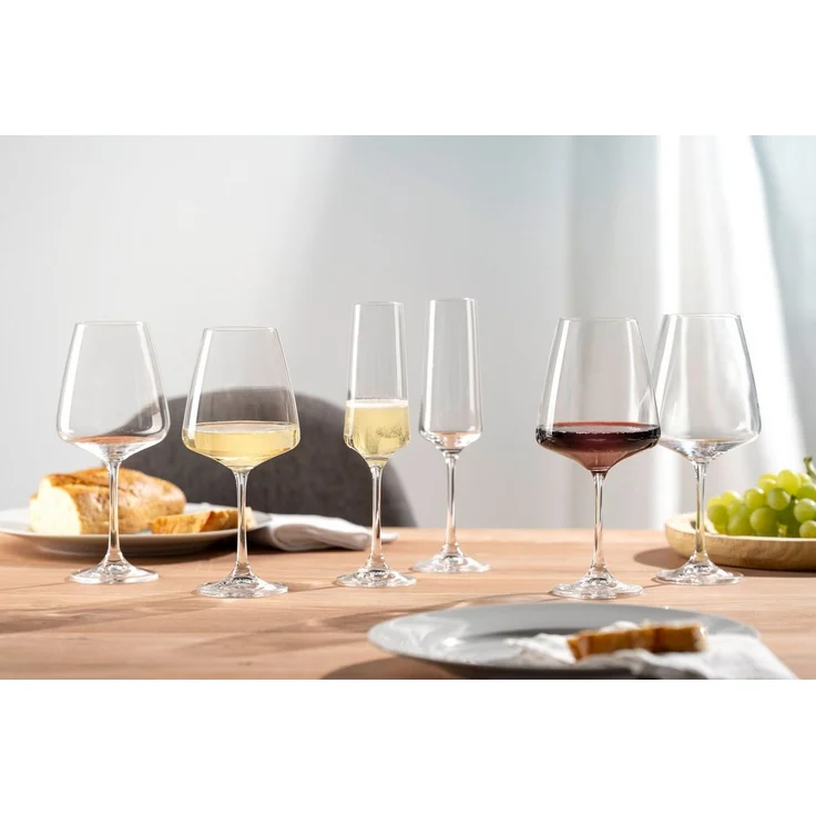 LEONARDO Gläser-Set Kelchglasset PALADINO, 12-teilig, Kristallglas, spülmaschinengeeignet – Bild 3