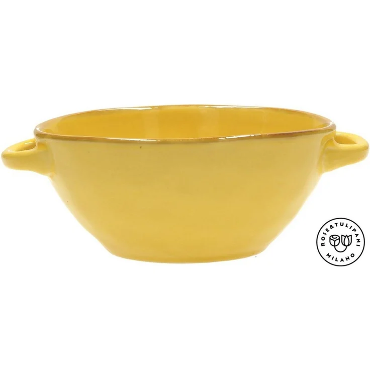 Suppenschüssel mit Henkel 15 cm Concerto Ocra – Bild 5
