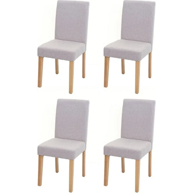 PROREGAL® Esszimmerstuhl Esszimmerstuhl klassisch und zeitlos HxBxT 90x43x56cm Material, Farbe (4 St), Mit hochwertigem Bezug, erhältlich in vielen Ausführungen – Bild 5