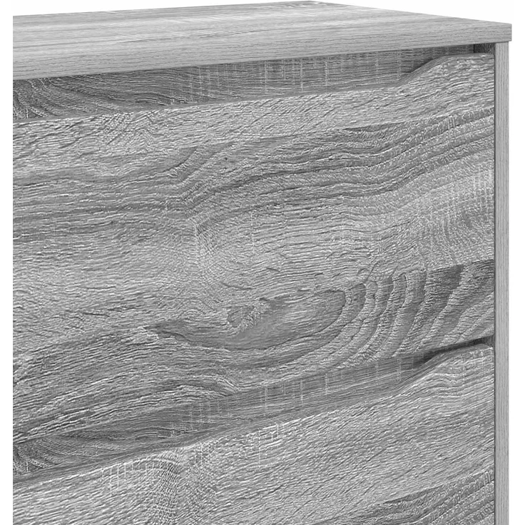 vidaXL Stauraumschränke 80 x 48 x 105 cm Holzwerkstoff Sonoma-Grau 3406231 – Bild 12