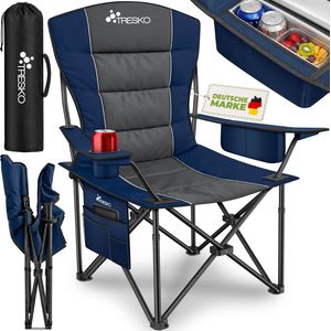 Bild für TRESKO® Campingstuhl Faltbar bis 200kg 