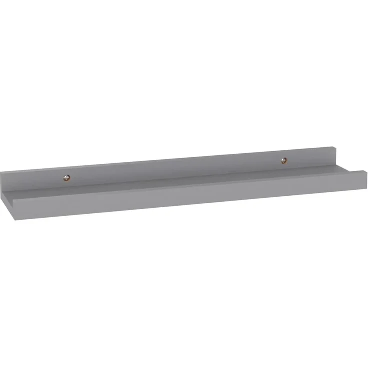 vidaXL Wandregale 4 Stk. Grau 40x9x3 cm 326674 – Bild 3