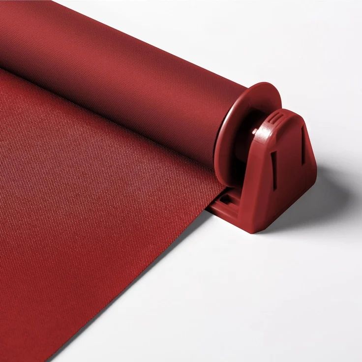 Verdunkelungsrollo Klemmfix ohne Bohren 70x130 cm Rot Verdunklungsrollo Fensterrollo Rollo Seitenzugrollo Klemmrollo für Fenster & Tür – Bild 3