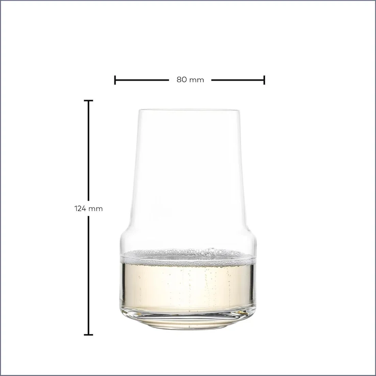Zwiesel Glas LEVEL Sekt Tumbler 412 ml 2er Set – Bild 9