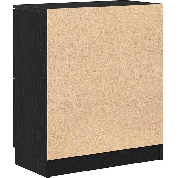 vidaXL Sideboard Schwarz Eichen-Optik 60 x 30 x 70 cm Holzwerkstoff 862739 – Bild 7