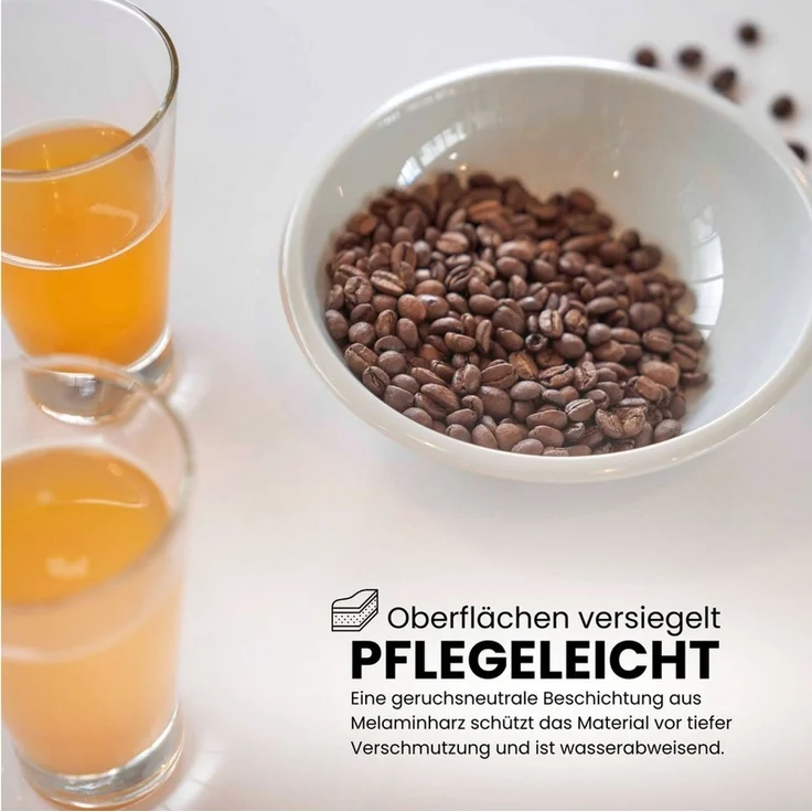 bümö Aktenregal smart Regal, Büroregal - 2 Ordnerhöhen, Dekor: Weiß – Bild 2