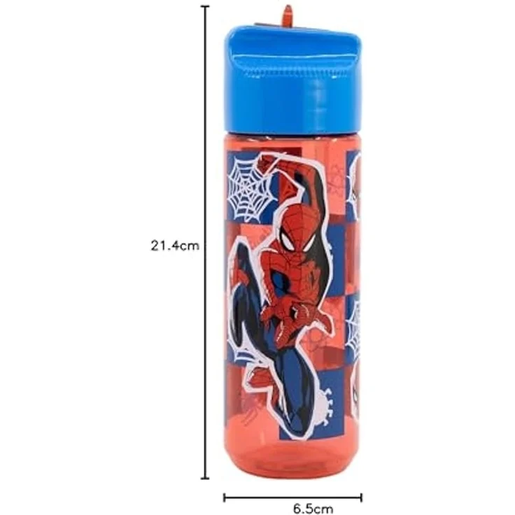 Spider Man Trinkflasche 540 ml Ecozen Hydro Bottle mit Klappverschluss – Bild 4