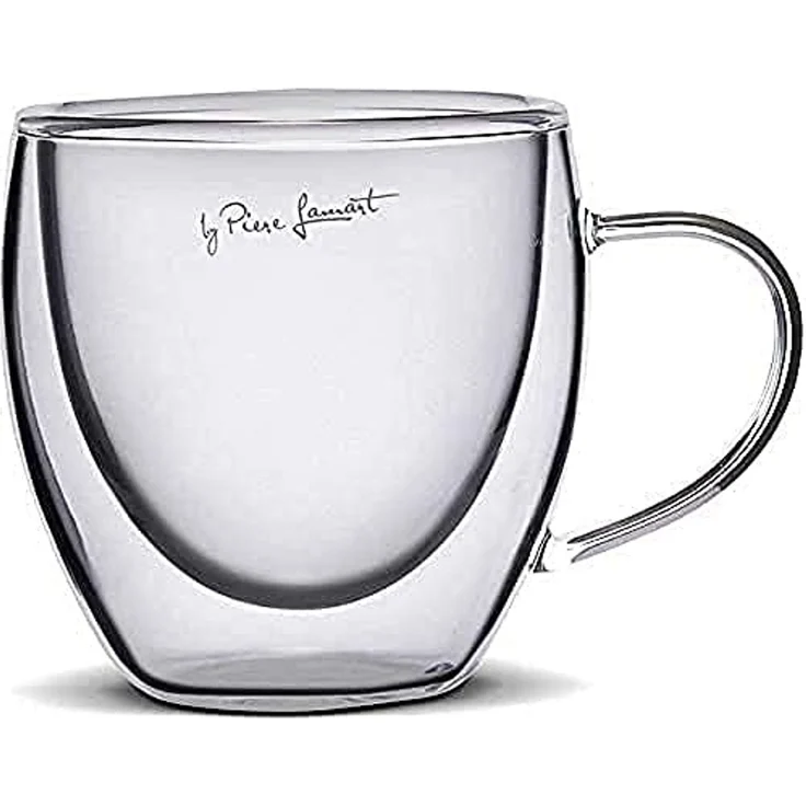 Lamart Glas LT 9025 75 ML ESPRESSO 2 PACK (Becher mit Henkel) (LAMA-SZ-003-40) - LAMA-SZ-003-40 – Bild 1