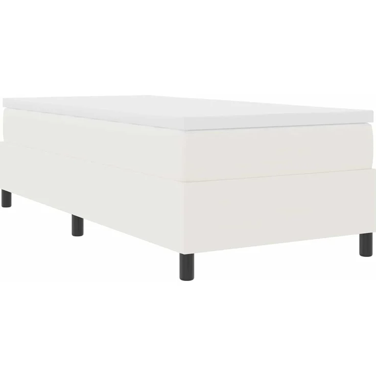 vidaXL Plattformbettgestell Creme 90 x 200 cm Cordstoff 3337389 – Bild 4