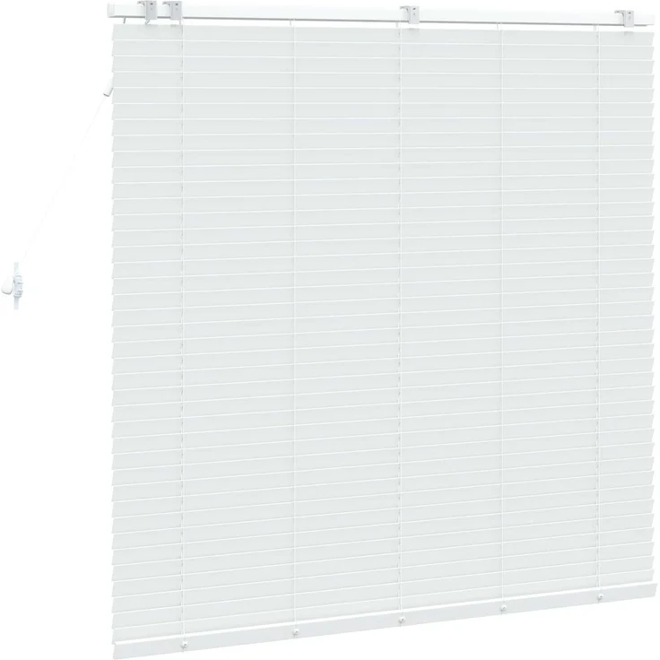 vidaXL Venezianische Jalousie Weiß 125 x 130 cm 35 mm 42015396 – Bild 4