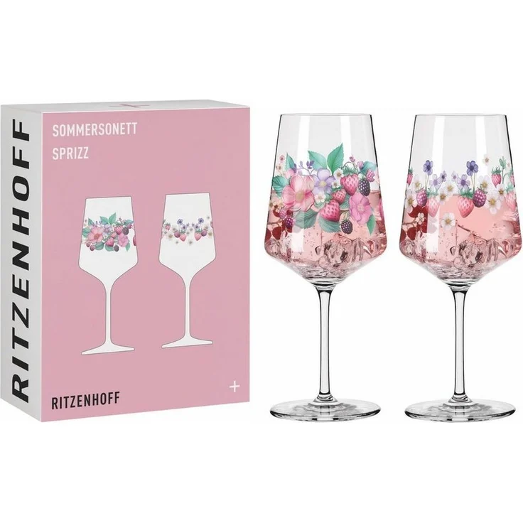 Ritzenhoff 6011004 Aperitifglas 2er-Set F25 SOMMERSONETT Sprizz 2025 – Bild 1