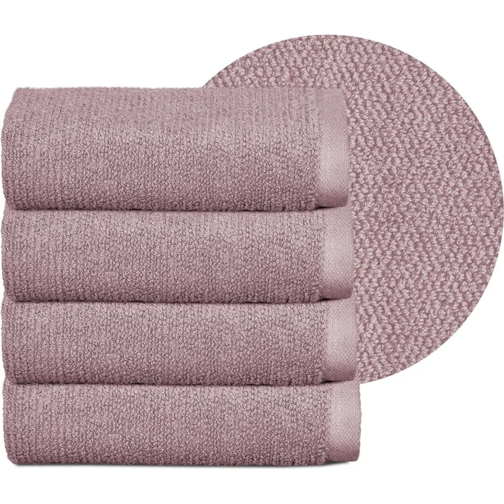 Beautex Handtuch Set, Premium Frottier Sets, 100% Baumwolle 550g/m², Multischlaufen-Optik, Frottier, saugstark, weich, flusenfrei, schnelltrocknend, schadstoffgeprüft – Bild 2