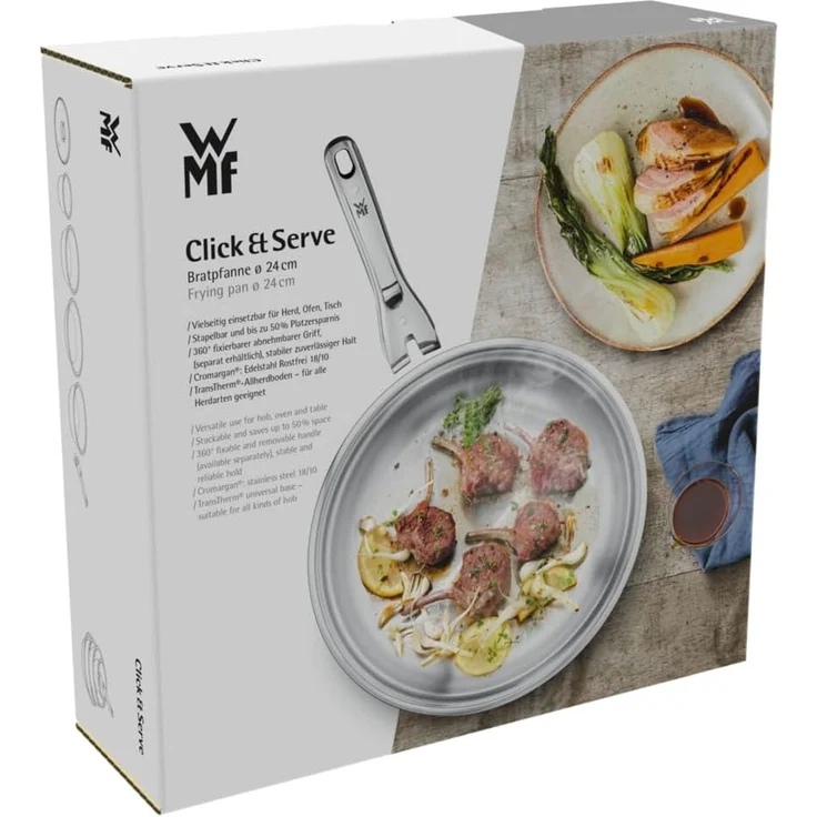 WMF Click & Serve Bratpfanne 24 cm – Bild 5