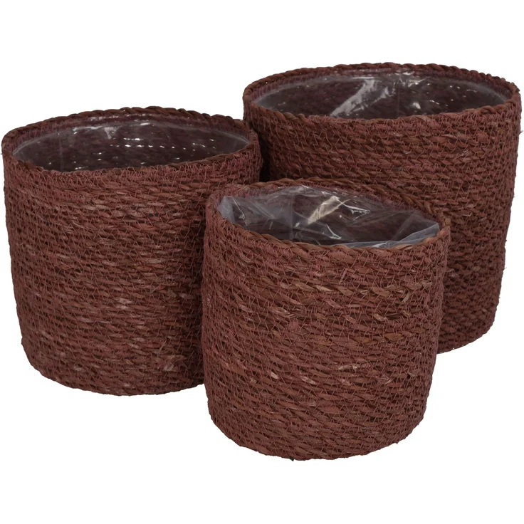 Pflanzgefäß COUNTRY BHT 20x18x20 cm braun – Bild 1